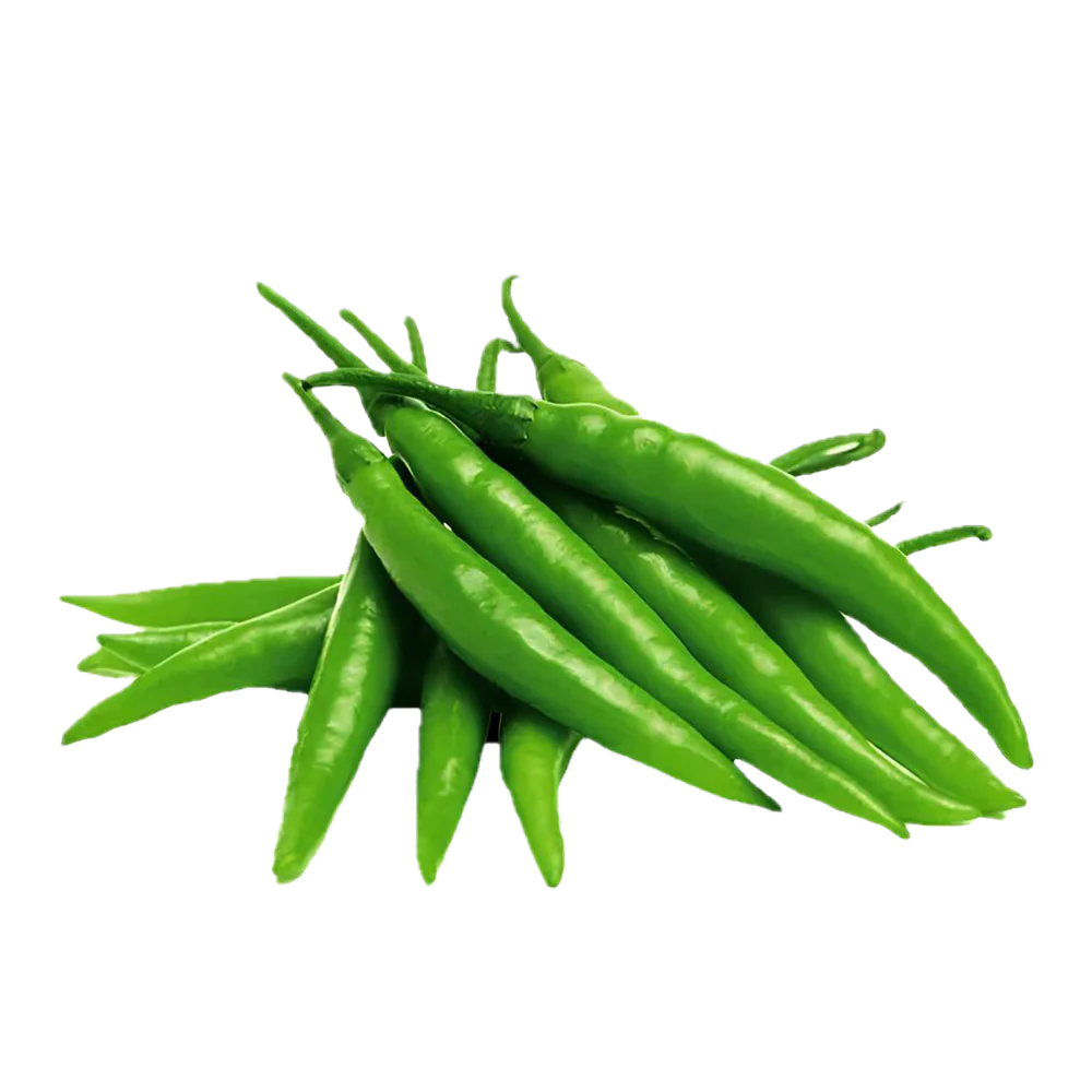 Green Fish Chili-खुर्सानी हरियो(माछे) - Fresh Vegetables at Mandi